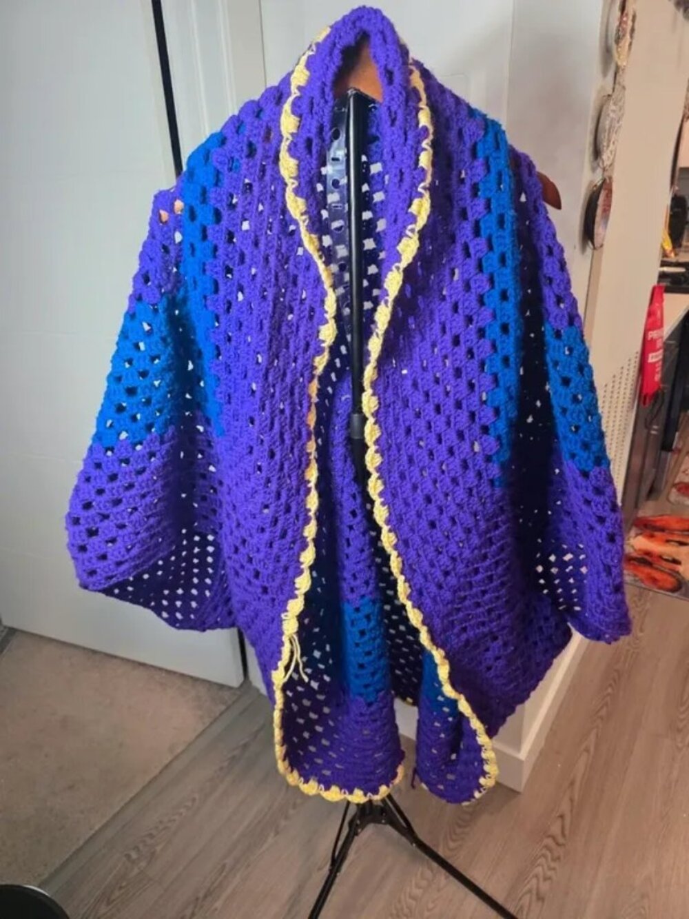 Handmade crochet shrug Size XL XXL